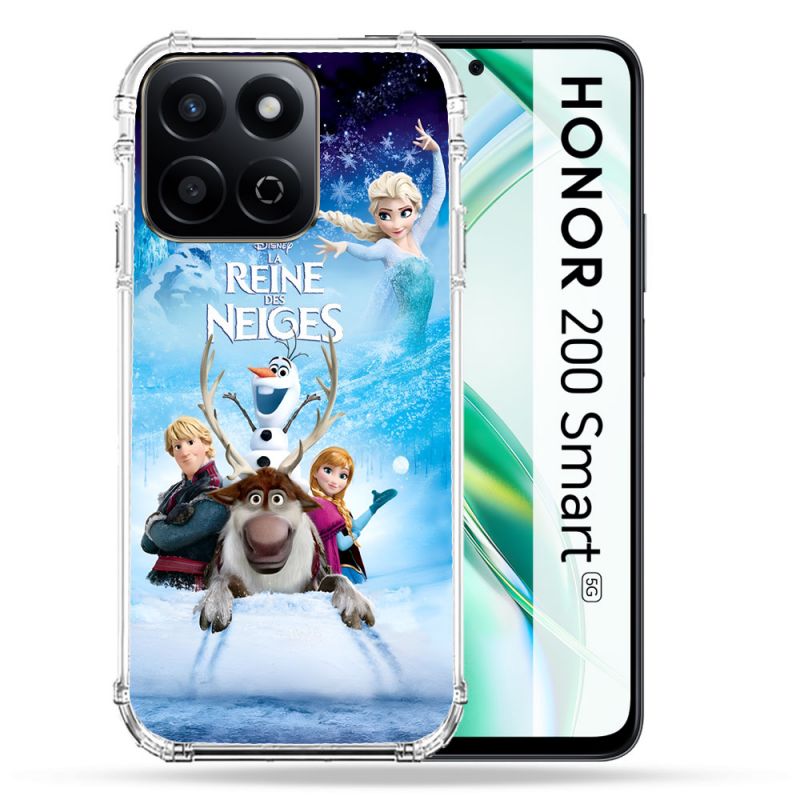 Coque Renforcée Pour Honor 200 Smart 5G La Reine Des Neiges