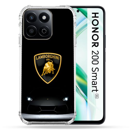 Coque Renforcée Pour Honor 200 Smart 5G Lamborghini Noir