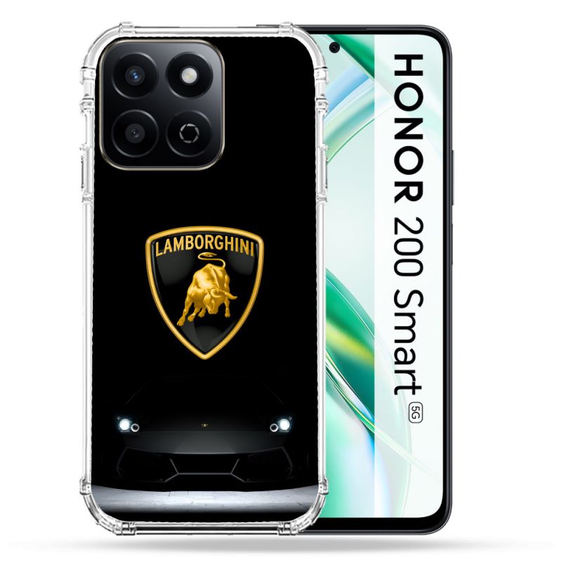 Coque Renforcée Pour Honor 200 Smart 5G Lamborghini Noir