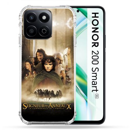 Coque Renforcée Pour Honor 200 Smart 5G Le seigneur Des Anneaux Affiche
