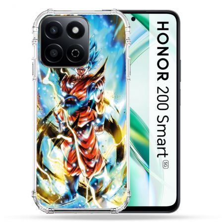 Coque Renforcée Pour Honor 200 Smart 5G Manga Dragon Ball Sangoku Blanc