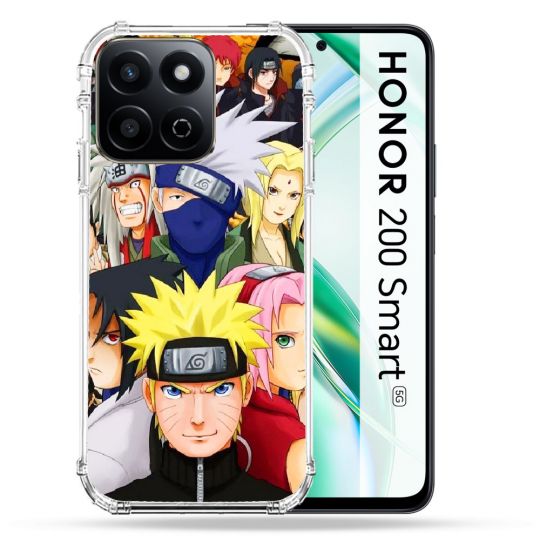 Coque Renforcée Pour Honor 200 Smart 5G Manga Naruto Team