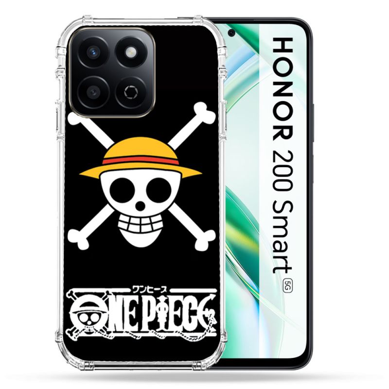 Coque Renforcée Pour Honor 200 Smart 5G Manga One Piece Tete de Mort