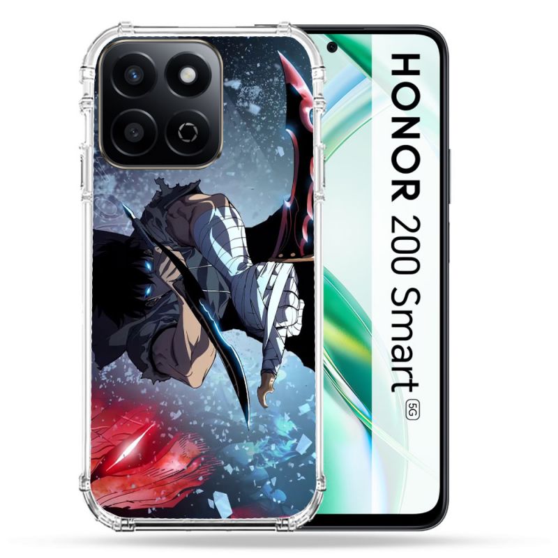 Coque Renforcée Pour Honor 200 Smart 5G Manga Solo Leveling Sung Epee