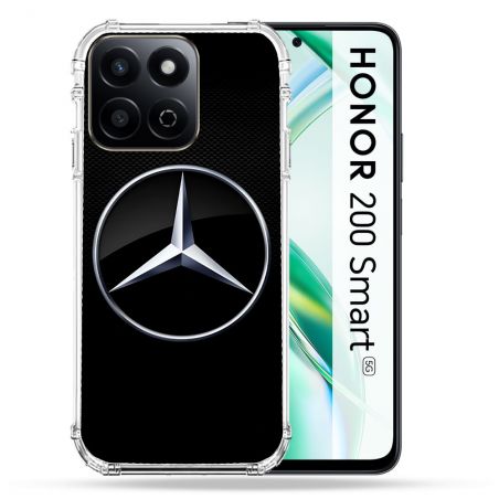 Coque Renforcée Pour Honor 200 Smart 5G Mercedes Carbone