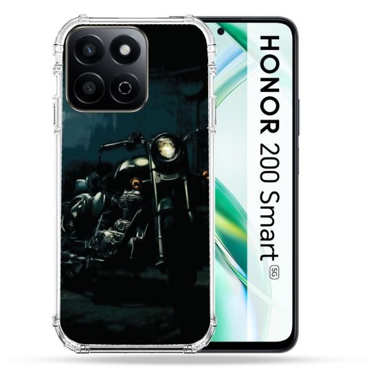 Coque Renforcée Pour Honor 200 Smart 5G Moto Harley Vintage