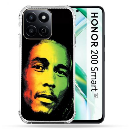 Coque Renforcée Pour Honor 200 Smart 5G Musique Bob Marley 2