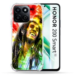 Coque Renforcée Pour Honor 200 Smart 5G Musique Bob Marley Color