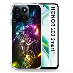 Coque Renforcée Pour Honor 200 Smart 5G Musique Partition Multicolore