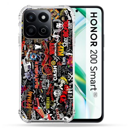 Coque Renforcée Pour Honor 200 Smart 5G Musique Rock Groupe