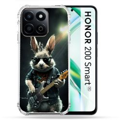 Coque Renforcée Pour Honor 200 Smart 5G Musique Rock Lapin