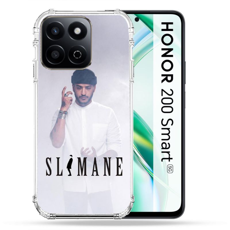 Coque Renforcée Pour Honor 200 Smart 5G Musique Slimane Blanc