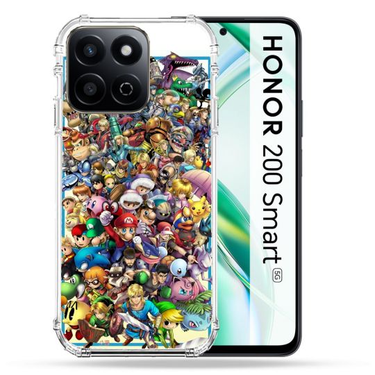 Coque Renforcée Pour Honor 200 Smart 5G Nintendo