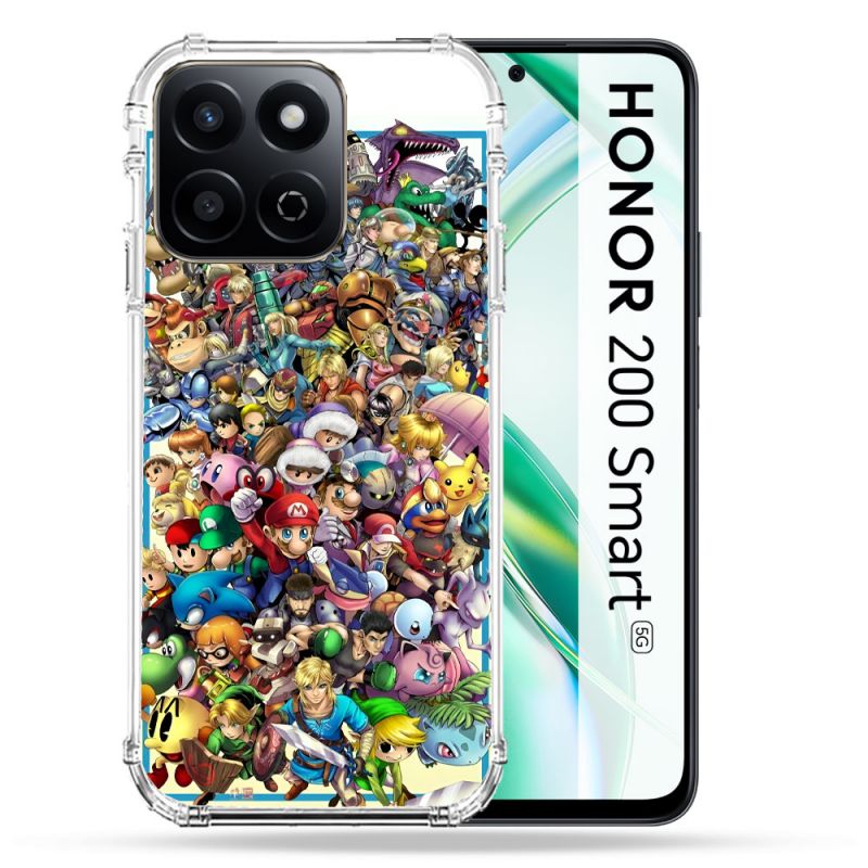 Coque Renforcée Pour Honor 200 Smart 5G Nintendo