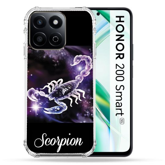 Coque Renforcée Pour Honor 200 Smart 5G Signe Zodiaque 2 Scorpion
