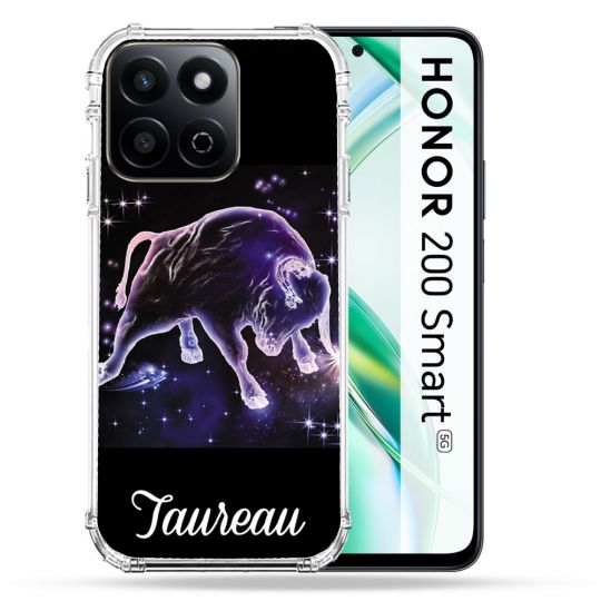 Coque Renforcée Pour Honor 200 Smart 5G Signe Zodiaque 2 Taureau