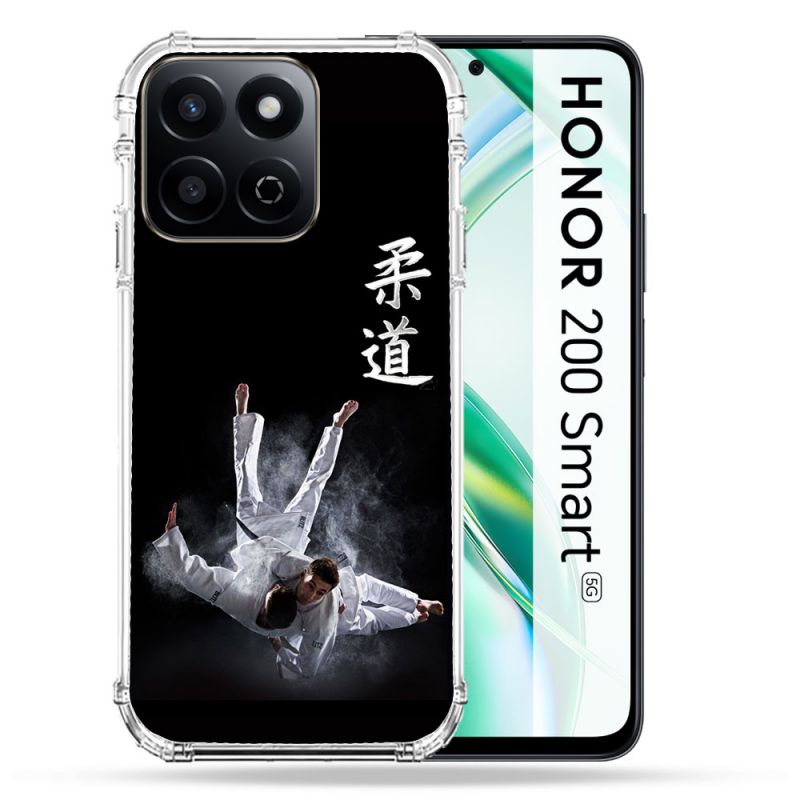 Coque Renforcée Pour Honor 200 Smart 5G Sport Judo Noir