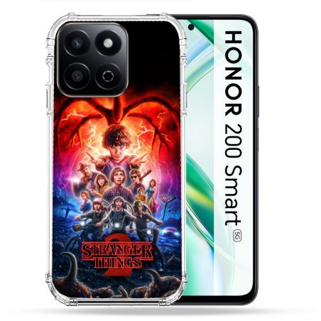 Coque Renforcée Pour Honor 200 Smart 5G Stranger Things Affiche 2