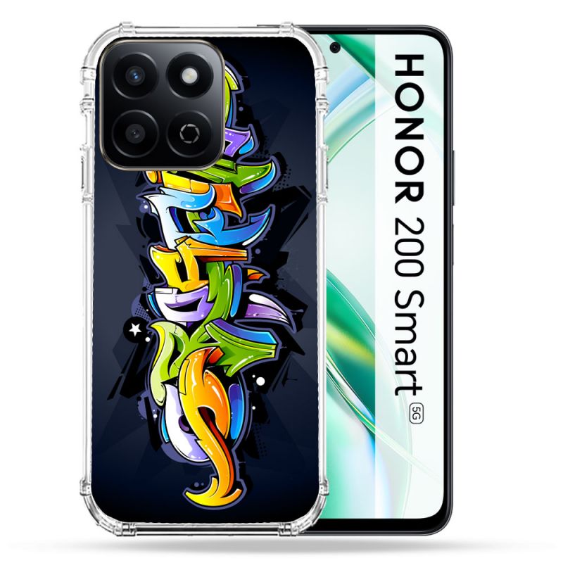 Coque Renforcée Pour Honor 200 Smart 5G Street Art Graffiti
