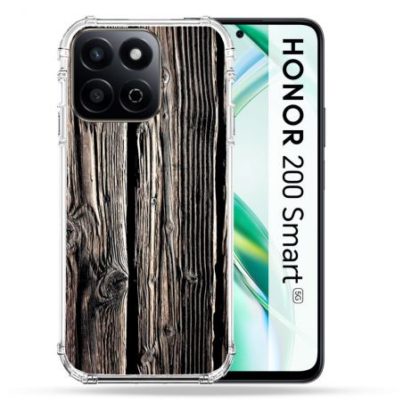 Coque Renforcée Pour Honor 200 Smart 5G Texture Bois