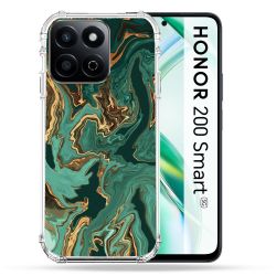 Coque Renforcée Pour Honor 200 Smart 5G Texture Marbre Vert