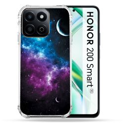 Coque Renforcée Pour Honor 200 Smart 5G Univers Bleu Violet