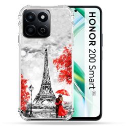 Coque Renforcée Pour Honor 200 Smart 5G Voyage France Paris Rouge