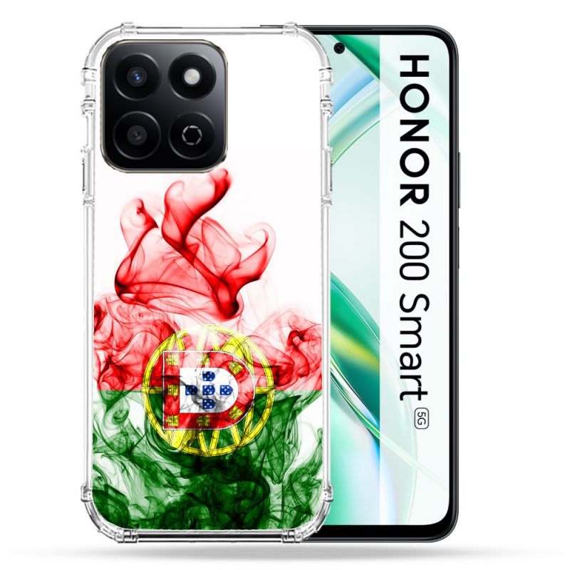 Coque Renforcée Pour Honor 200 Smart 5G Voyage Portugal Flamme