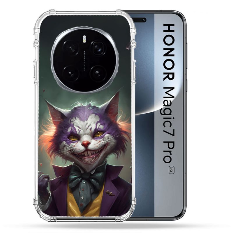 Coque Renforcée Pour Honor Magic 7 Pro Animal Chat Joker