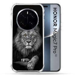 Coque Renforcée Pour Honor Magic 7 Pro Animal Lion Majestueux