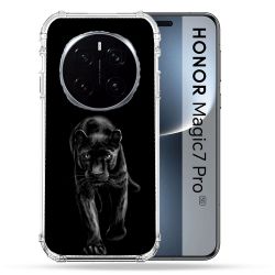 Coque Renforcée Pour Honor Magic 7 Pro Animal Panthère Noire