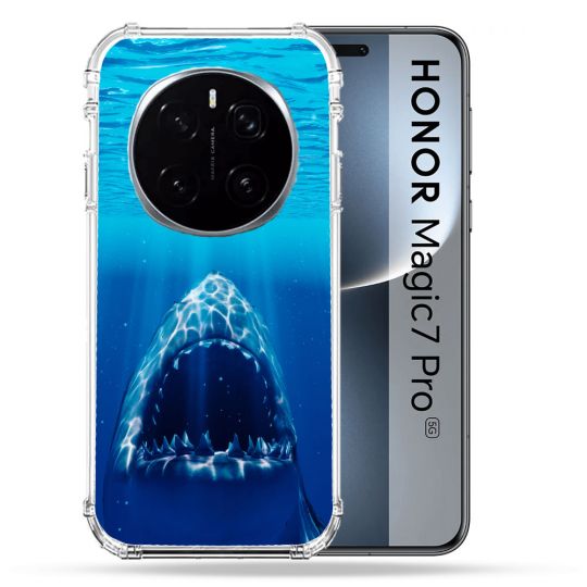 Coque Renforcée Pour Honor Magic 7 Pro Animal Requin Dent