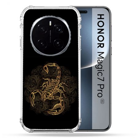 Coque Renforcée Pour Honor Magic 7 Pro Animal Scorpion Fresque