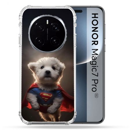 Coque Renforcée Pour Honor Magic 7 Pro Animal Super Chien
