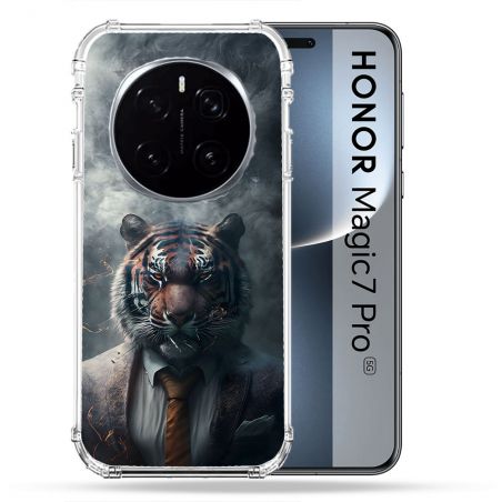 Coque Renforcée Pour Honor Magic 7 Pro Animal Tigre Business