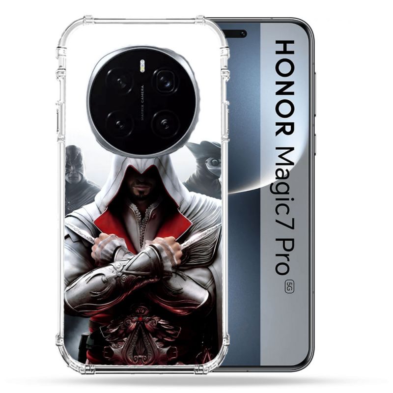 Coque Renforcée Pour Honor Magic 7 Pro Assassin Creed Mask