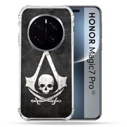 Coque Renforcée Pour Honor Magic 7 Pro Assassin Creed Tete Mort