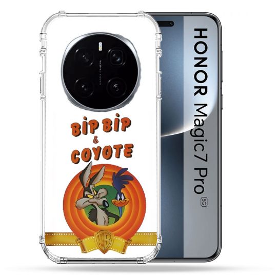 Coque Renforcée Pour Honor Magic 7 Pro Bip Bip Coyote
