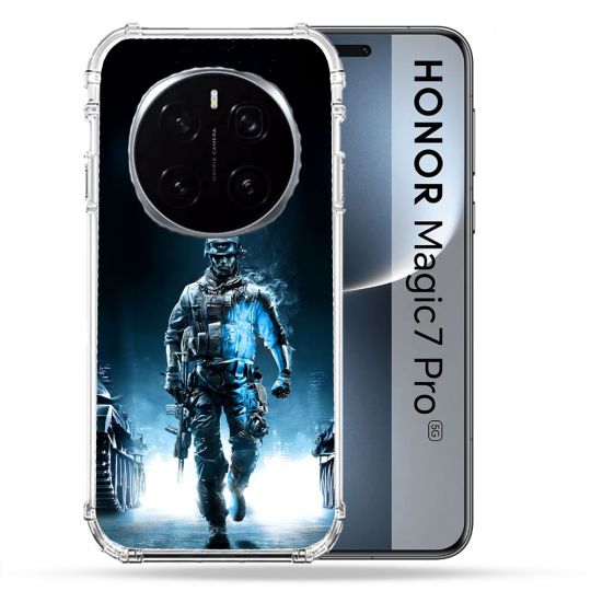 Coque Renforcée Pour Honor Magic 7 Pro Call Of Duty Guerrier