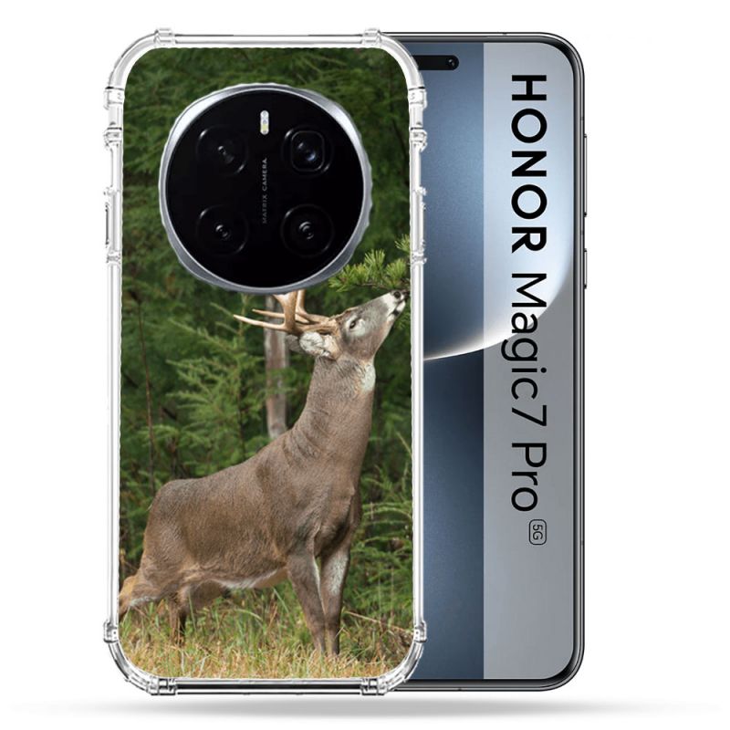 Coque Renforcée Pour Honor Magic 7 Pro Chasse Cerf