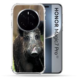 Coque Renforcée Pour Honor Magic 7 Pro Chasse Sanglier bois