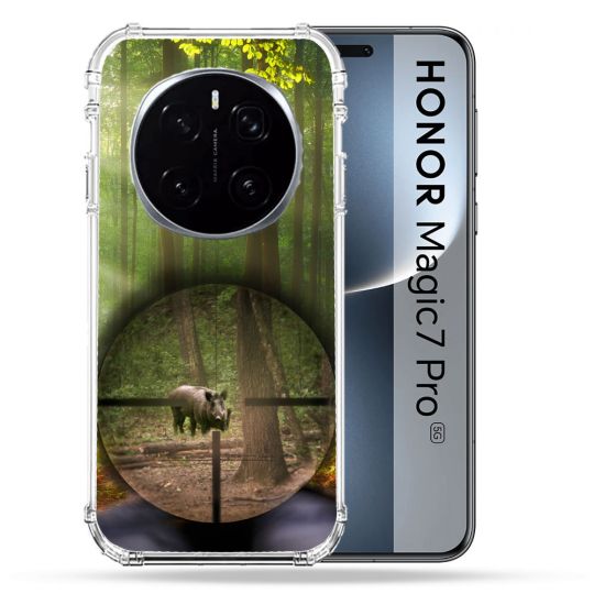 Coque Renforcée Pour Honor Magic 7 Pro Chasse Sanglier Viseur