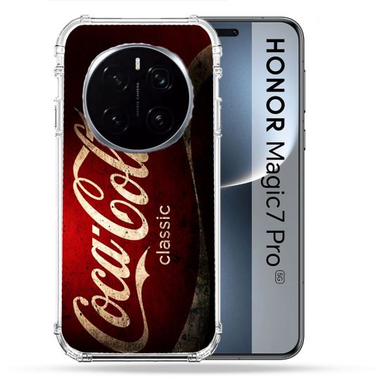Coque Renforcée Pour Honor Magic 7 Pro Coca Cola Classique