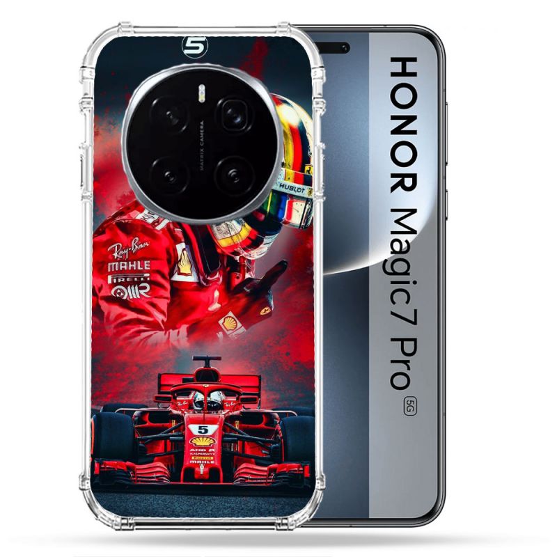 Coque Renforcée Pour Honor Magic 7 Pro Formule 1 F1 Ferrari