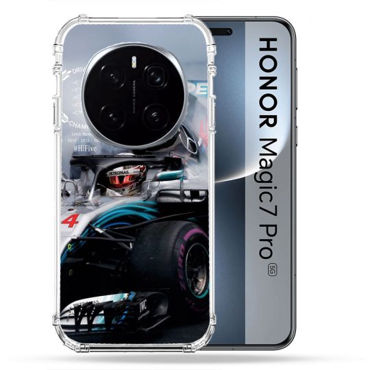 Coque Renforcée Pour Honor Magic 7 Pro Formule 1 F1 Mercedes Petronas