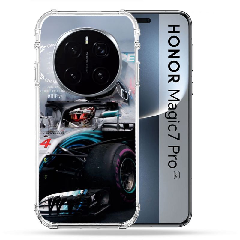 Coque Renforcée Pour Honor Magic 7 Pro Formule 1 F1 Mercedes Petronas