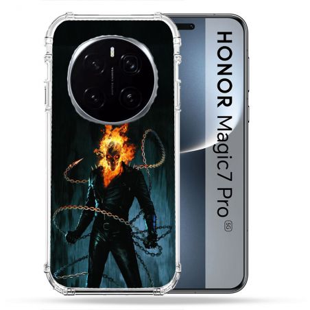 Coque Renforcée Pour Honor Magic 7 Pro Ghost Rider
