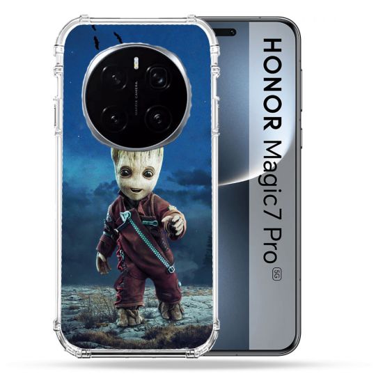 Coque Renforcée Pour Honor Magic 7 Pro Groot Bleu