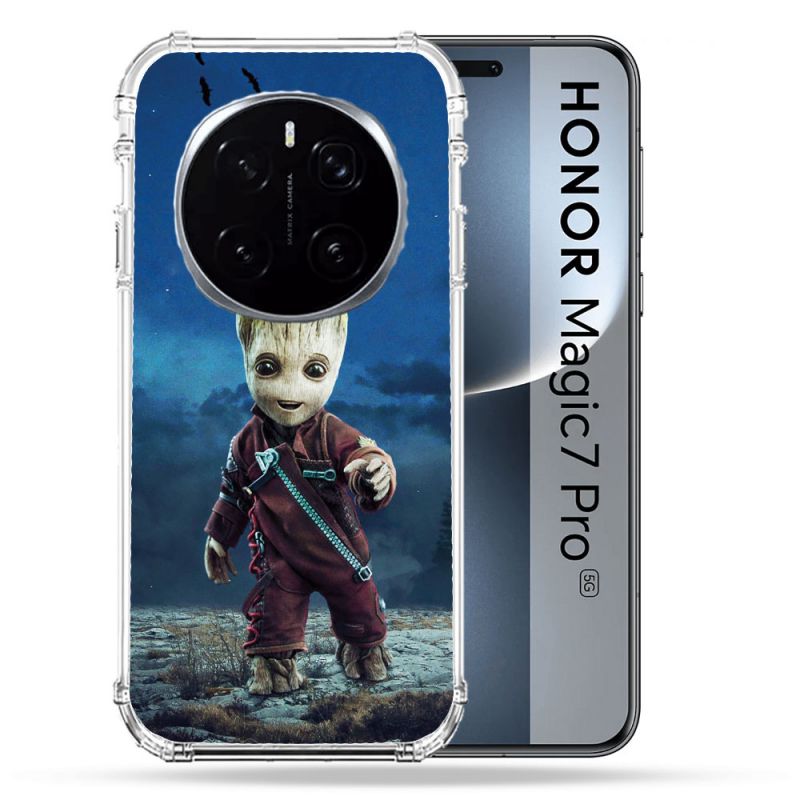 Coque Renforcée Pour Honor Magic 7 Pro Groot Bleu