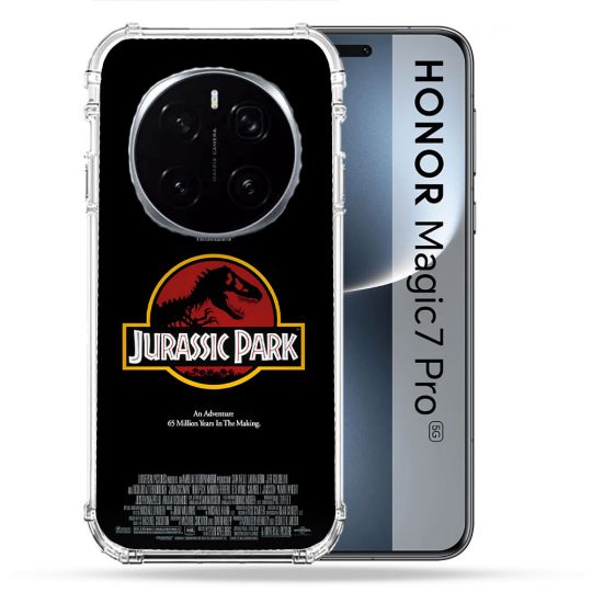 Coque Renforcée Pour Honor Magic 7 Pro Jurassic Park Affiche